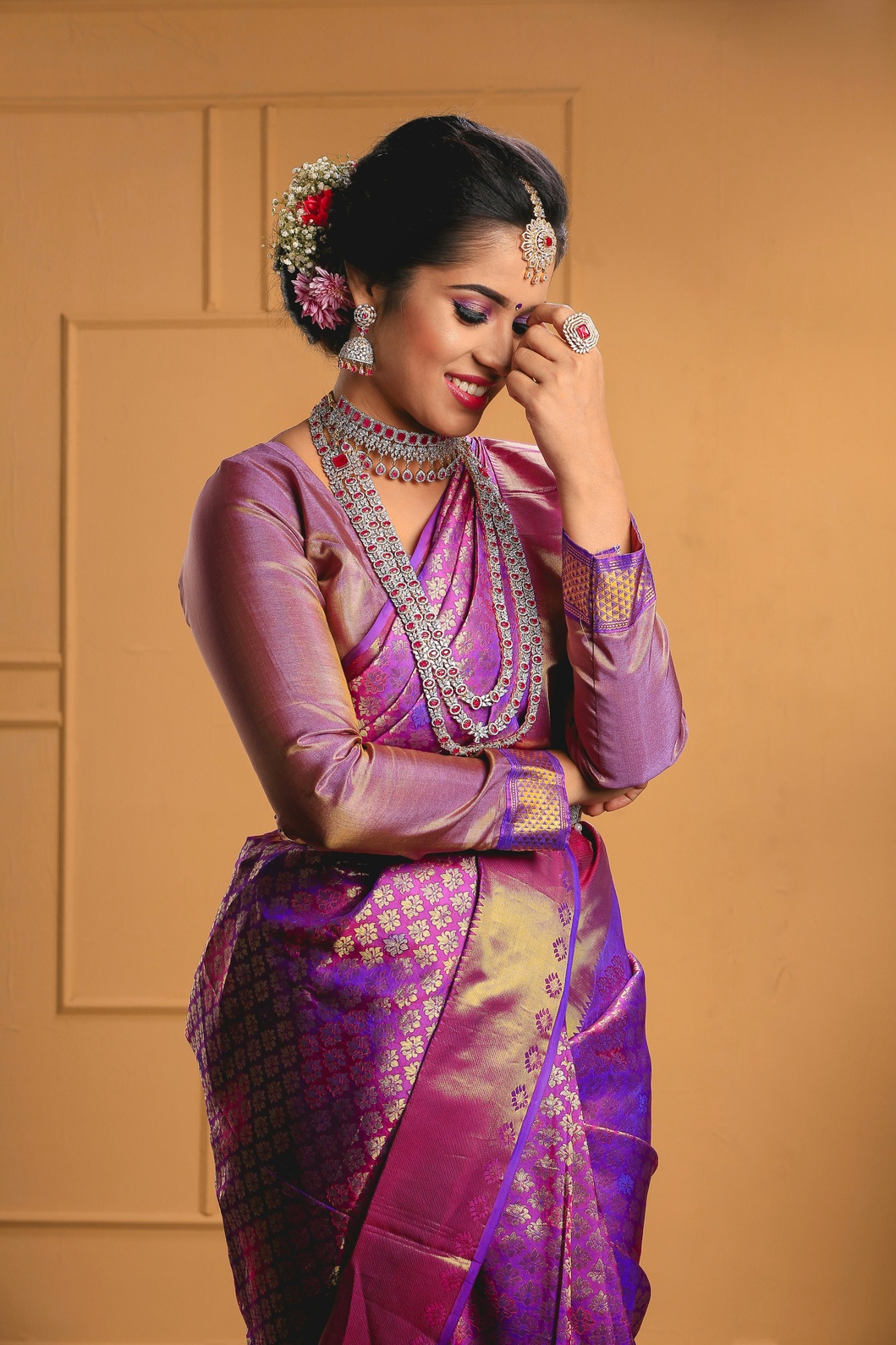 Plain Cotton Saree